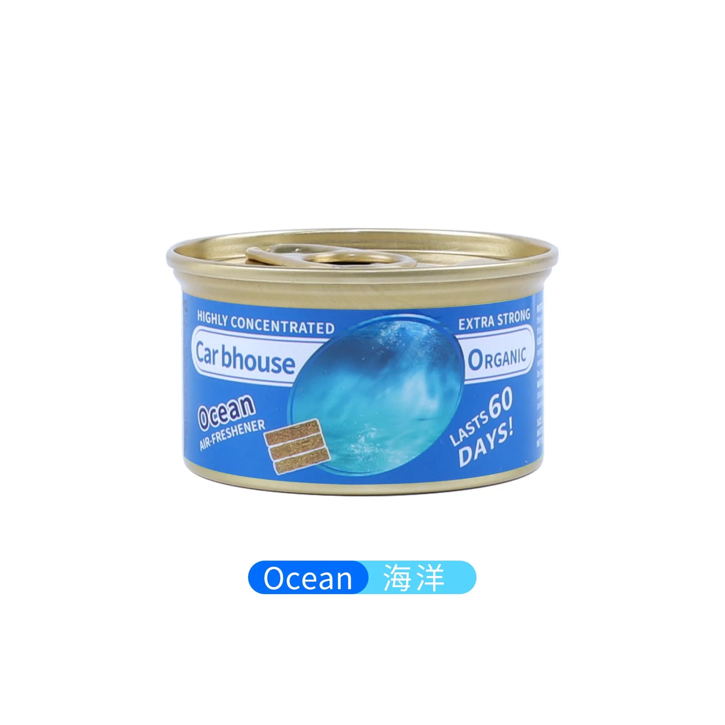 Car Air Fresheners Perfume Canned Wood Blocks Coffee Flavor Long-Lasting Auto Aromatherapy Car Deodorant Supplies Accessories