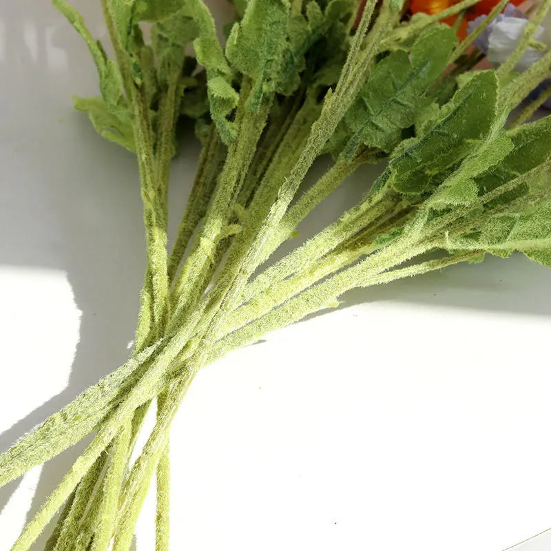 Silk Poppy Flower Branch