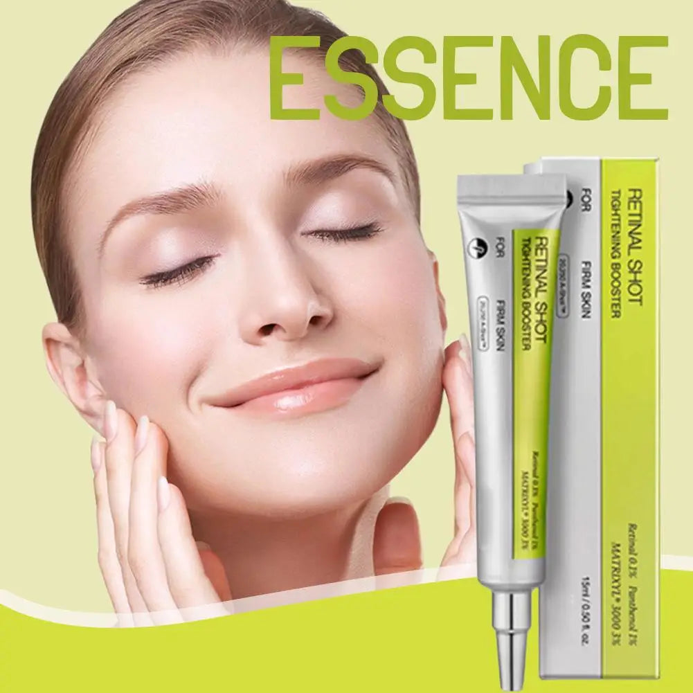 Retinol Shot Moisturizing Eye Essence Long-lasting Hydrating Serum Nourishing Firming Smoothing Natural Gentle Skin Care