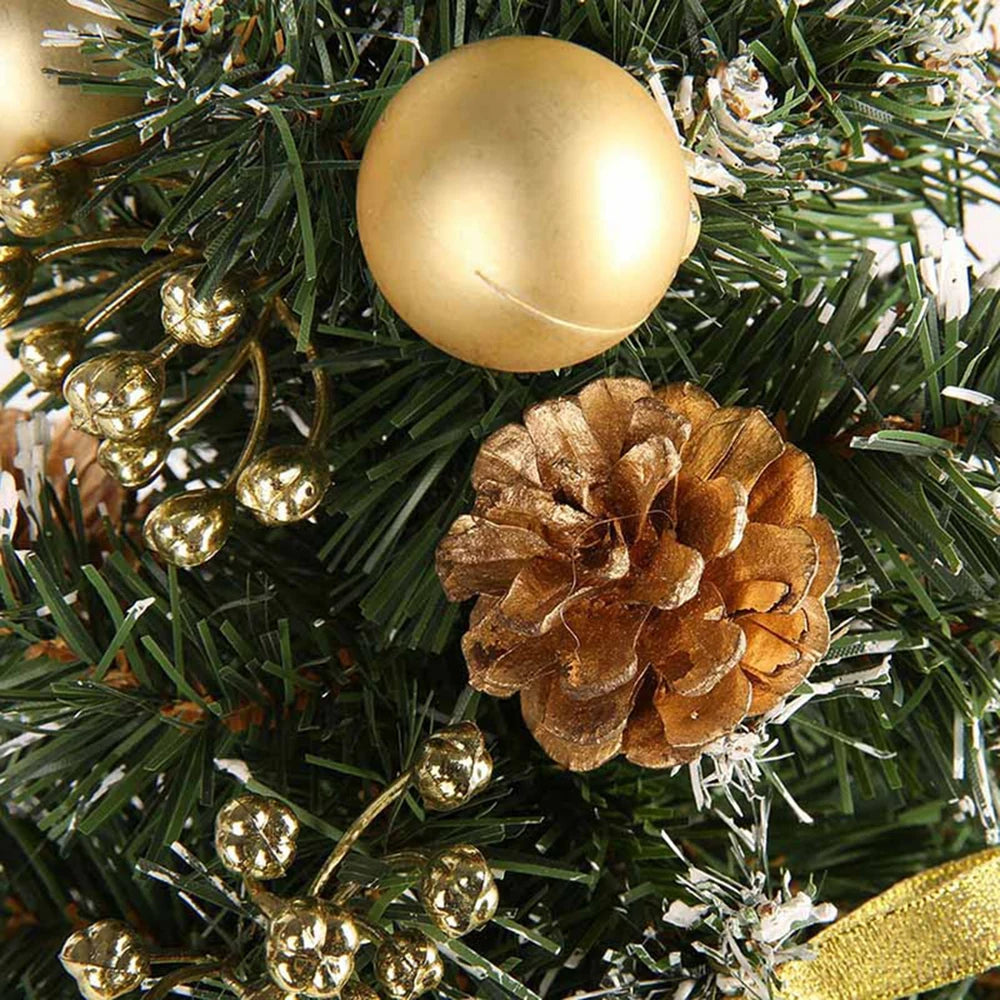 Table Mini Christmas Tree Decorations Children Home Bedroom Party 15/20/30/40cm Artificial Christmas Tree New Year Navidad Gift