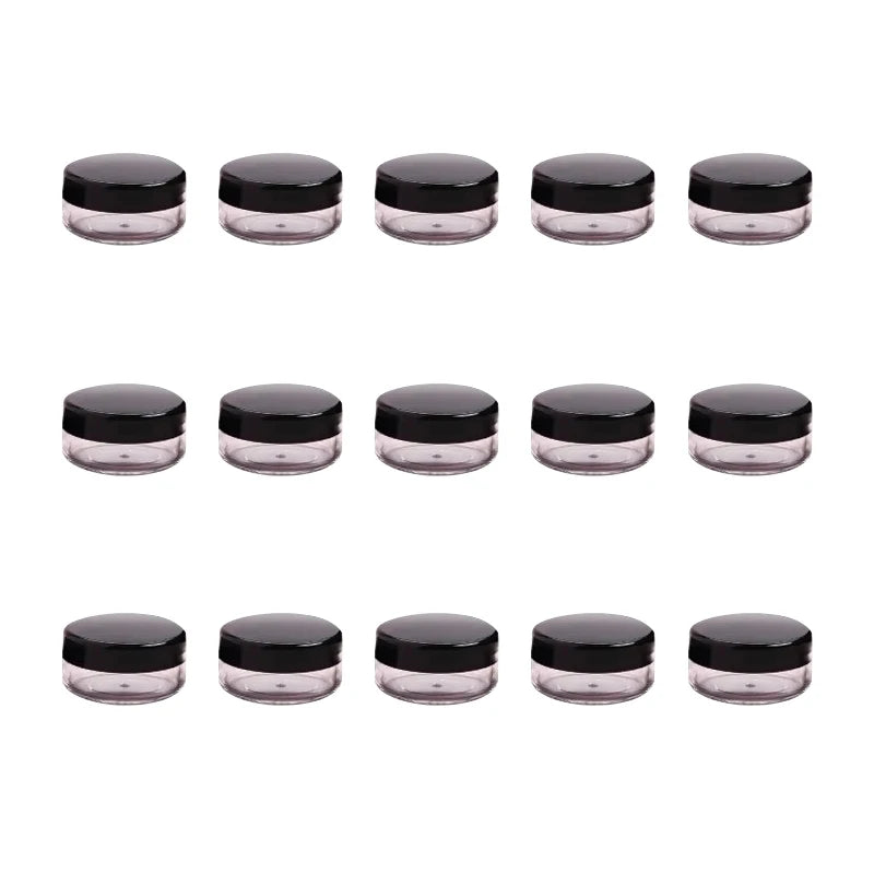 10 Gram 5/10/15/20/30/50Pcs Sample Jars Cosmetic Acrylic Pots Leak Proof Mini Storage Bottle Empty Containers Creams Make-Up