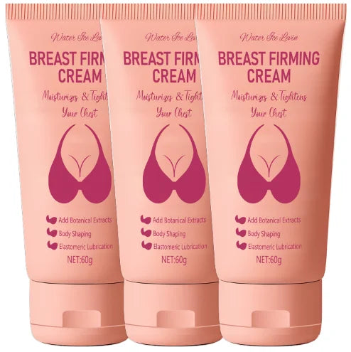 Breast Firming Cream: Light Texture, Nourishes/Moisturizes, Collagen/Shea Butter, Boosts Elastic & Smooth Chest Skin