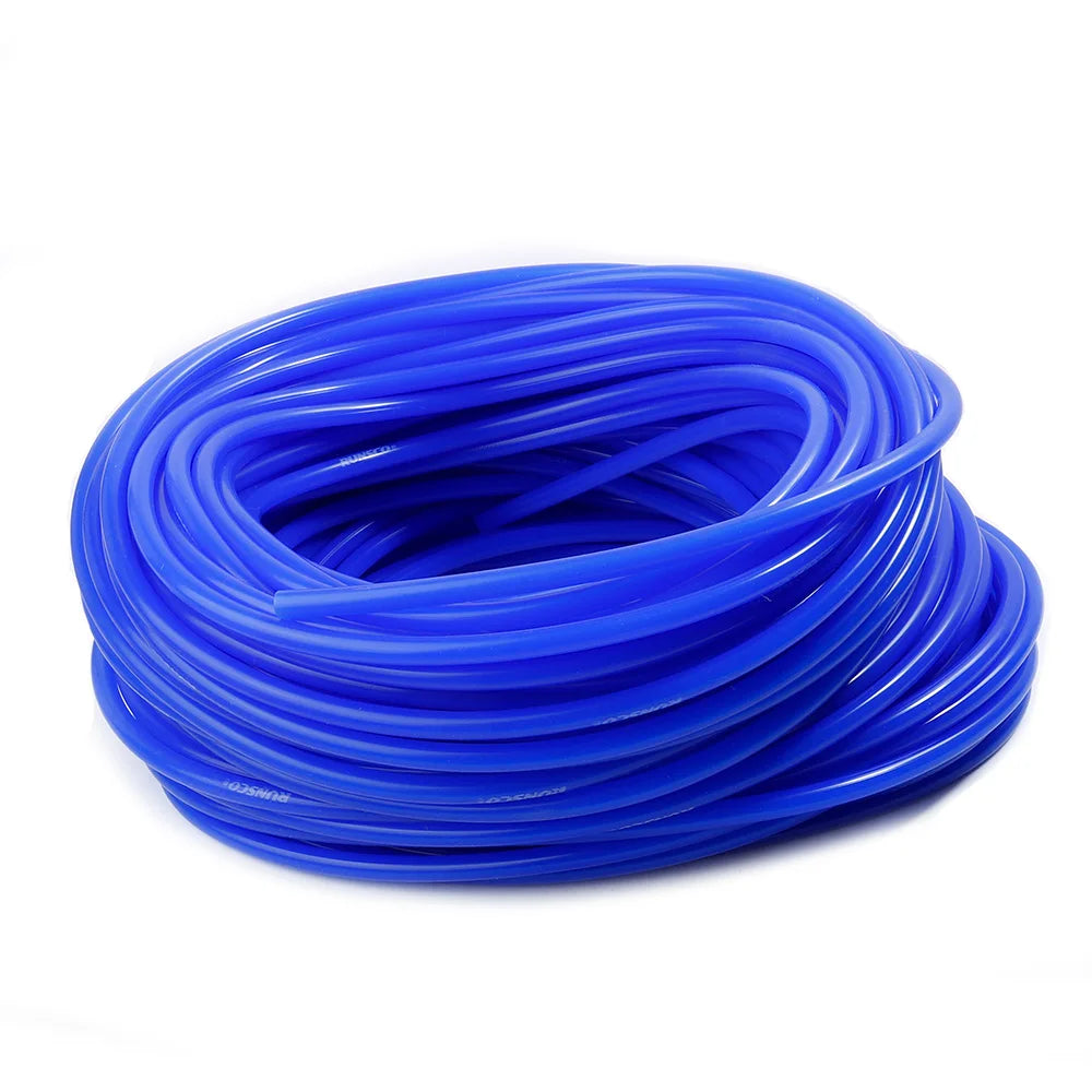 Blue/Red/Black Inner Diameter 3mm, 4mm, 5mm, 6mm, 8mm Car Vacuum Silicone Hose Auto Racing Intercooler Line Pipe Tube 1.5 Meter
