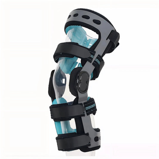  All-in-One Knee Support Brace,ACL,MCL,PCL,Ligament & Meniscus Tear Protection-Injury Preventive Hinged Brace for Men & Women