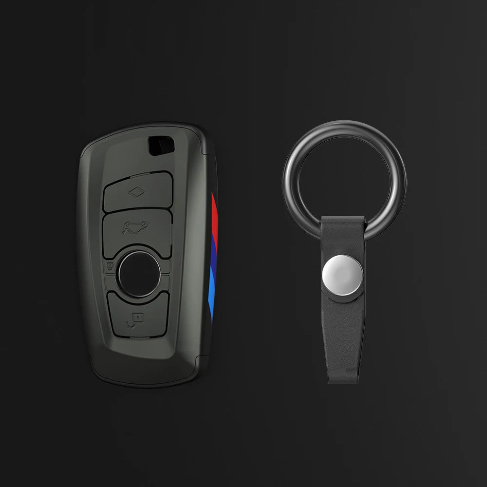 Carbon Sporty ABS Car Key Cover Case Holder Shell Bag For F30 F20 M3 M5 F10 F18 F22 F01 X3 X4 F06 F02 Keychain Accessories