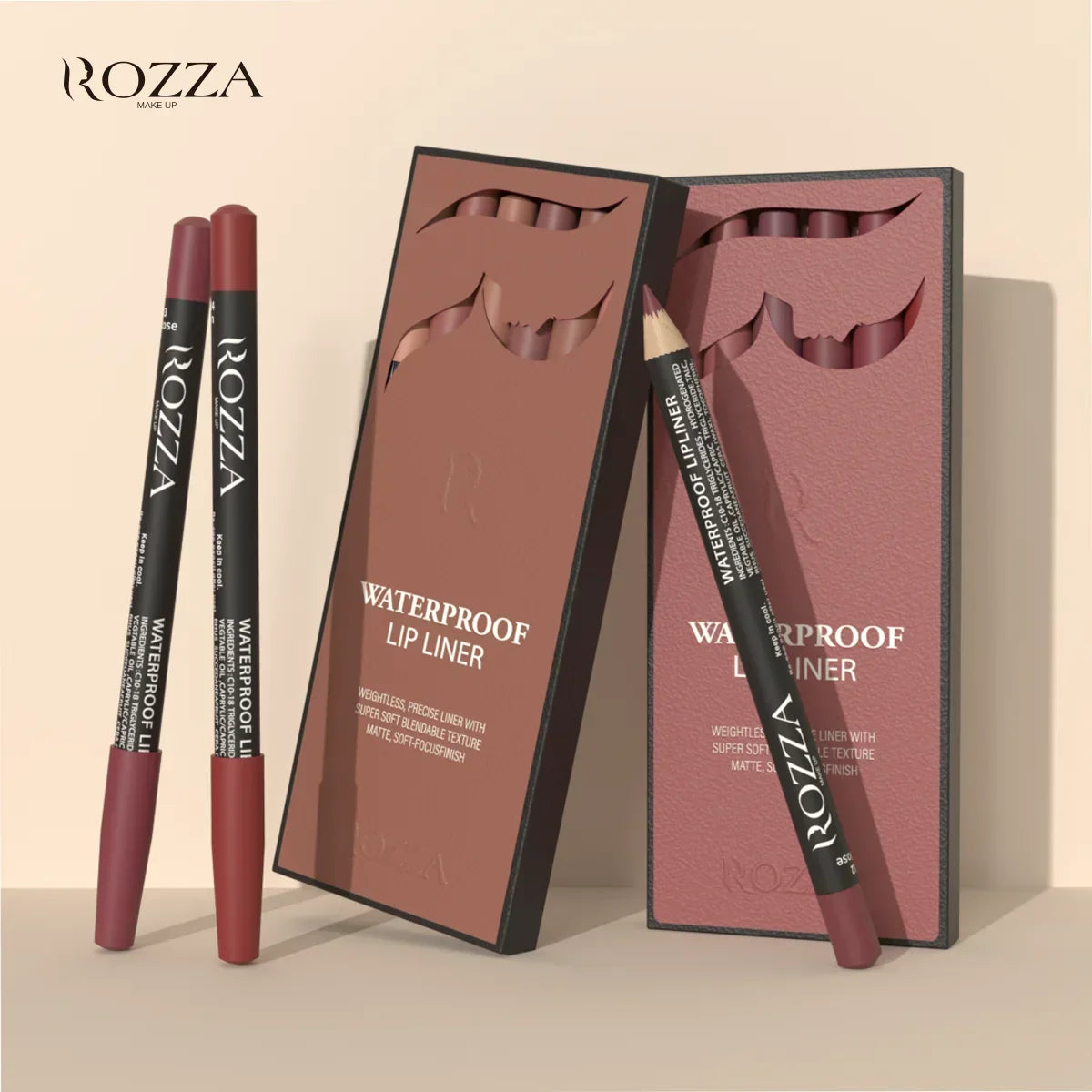 Rozza Waterproof Matte Lip Liner