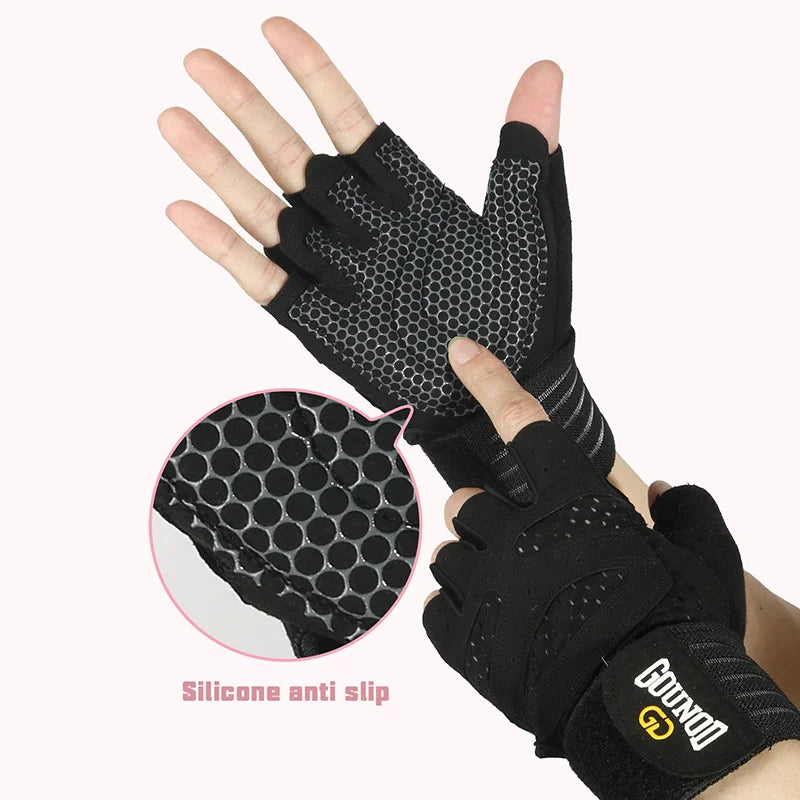1 Pair of Boxing Gloves Fitness Gloves - Sturdy Non-slip Design, Suitable for Fitness, Sports and Bodybuilding, Sports Gloves