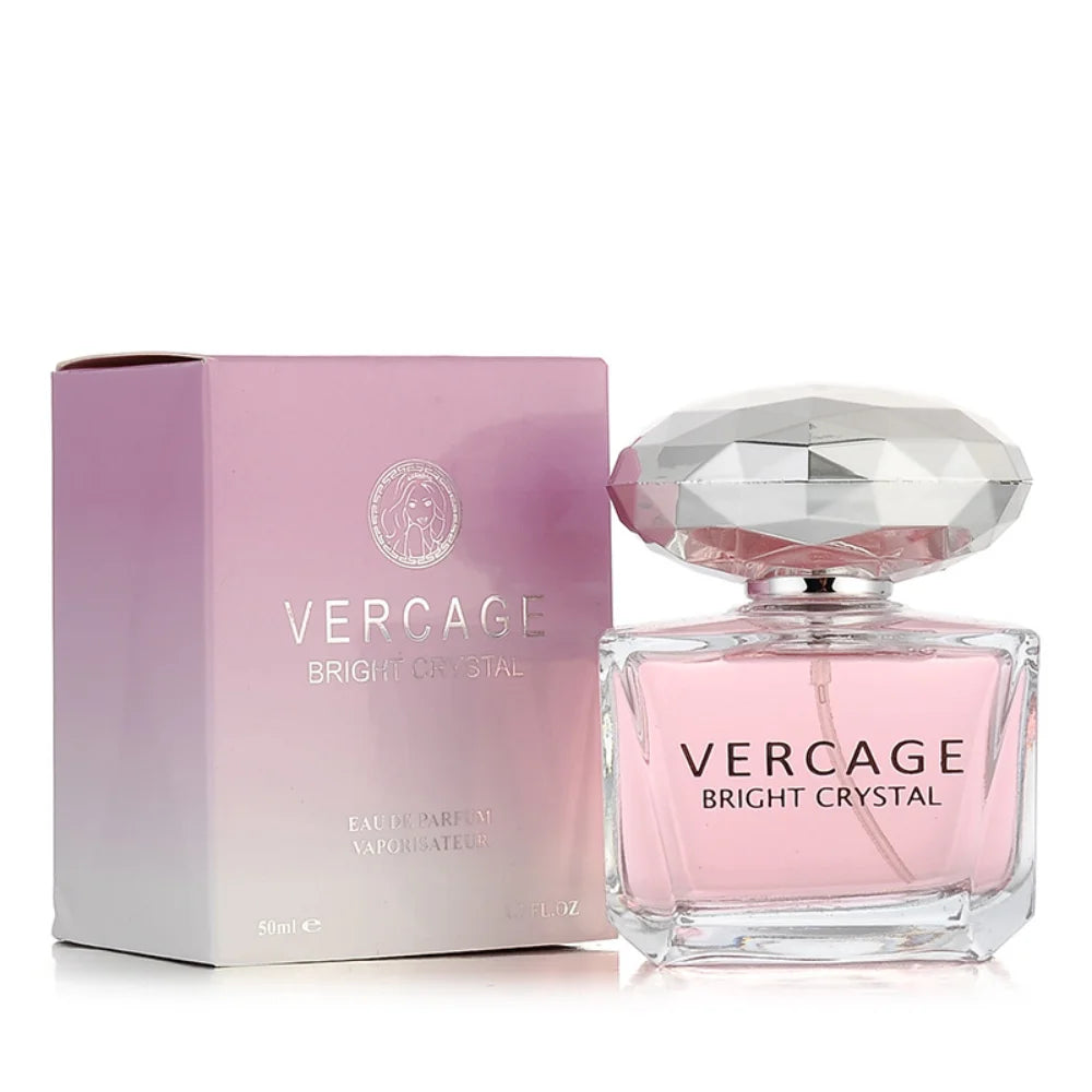 Osmanthus, Peony and Pomegranate Fragrance Perfume for Women - Crystal Diamond Series, Light and Elegant Scent parfum 50ml