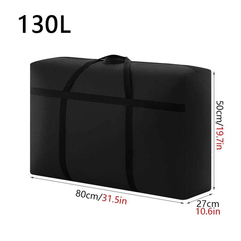 Extra Large Waterproof Moving Luggage Bags Laundry Shopping Bag Foldable Luggage Travel Bag Large Capacity Quilt Organizer