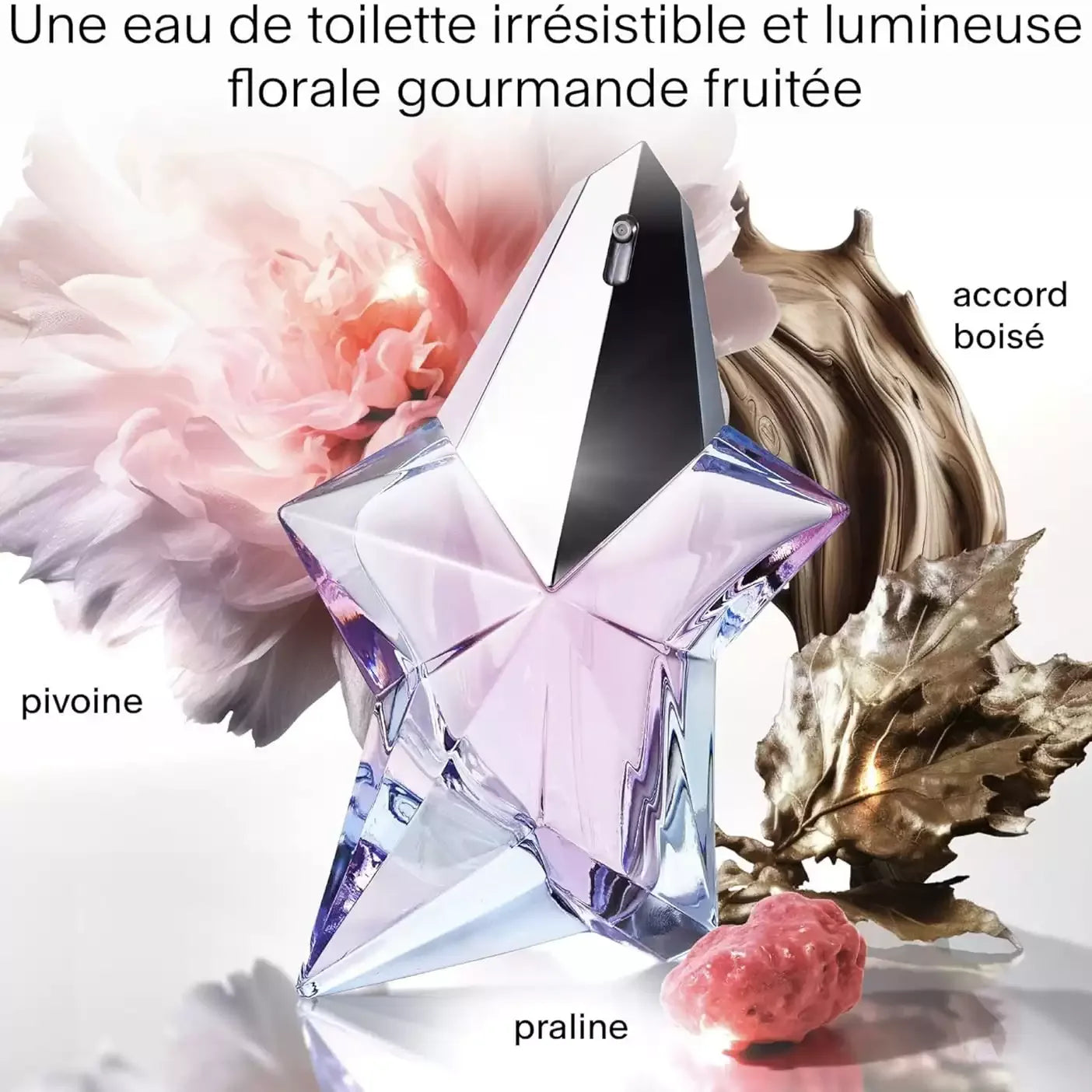 50ml Blue Star Bottle Perfume Fresh Sweet Scent Eau De Parfum Spray For Women Party And Dating