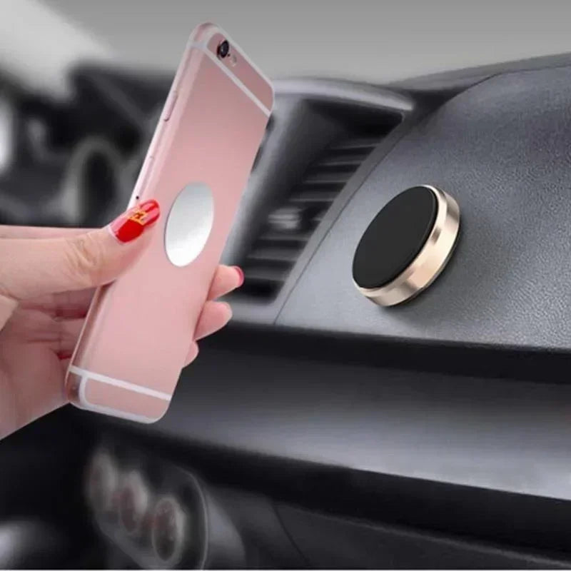 2Pcs Magnetic Mobile Phone Holder Car Dashboard Mobile Bracket Cell Phone Mount Holder Stand