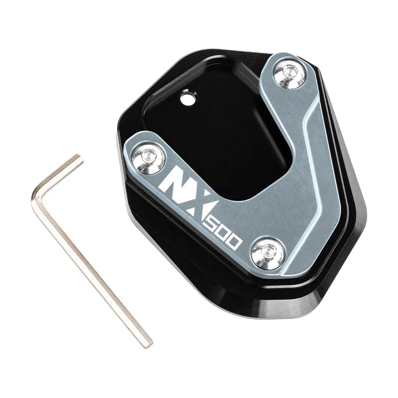 Motorcycle Foot Side Stand Extension Plate Kickstand Pad For HONDA CB500X CB650R CB500F CB125R CB300R 400X CBR650R 650F CBR500R