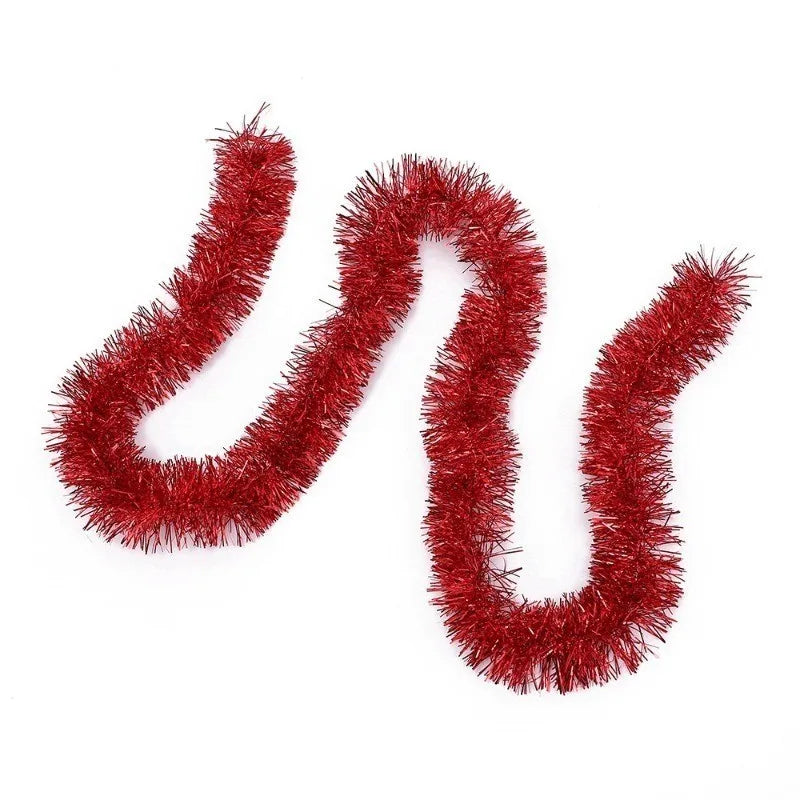 2/4/10M Christmas Decoration Garland Artificial Greenery Decor for Xmas Tree Outdoor Home Party Front Door New Year 2026 Decor