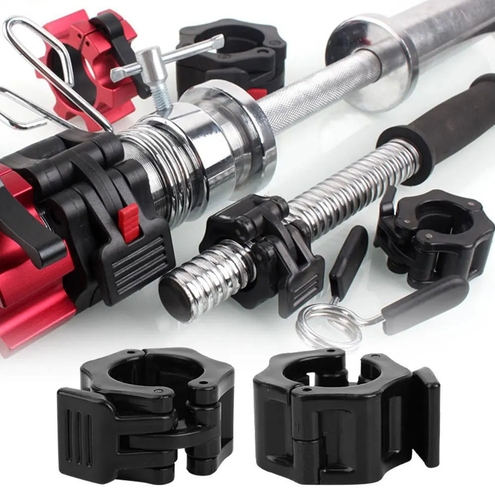 1 Pc  Spinlock Collars Barbell Collar Lock Dumbell Clips Clamp Weight Lifting Bar Gym Dumbbell Fitness Body Building 25/28/30mm