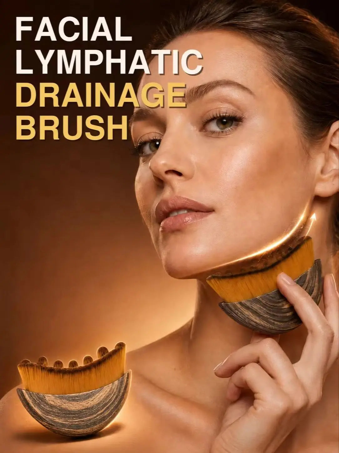 Facial Lymphatic Drainage Brush Lymphatic Massage Brush Lymphatic Face Brush Lymphatic Drainage Massager