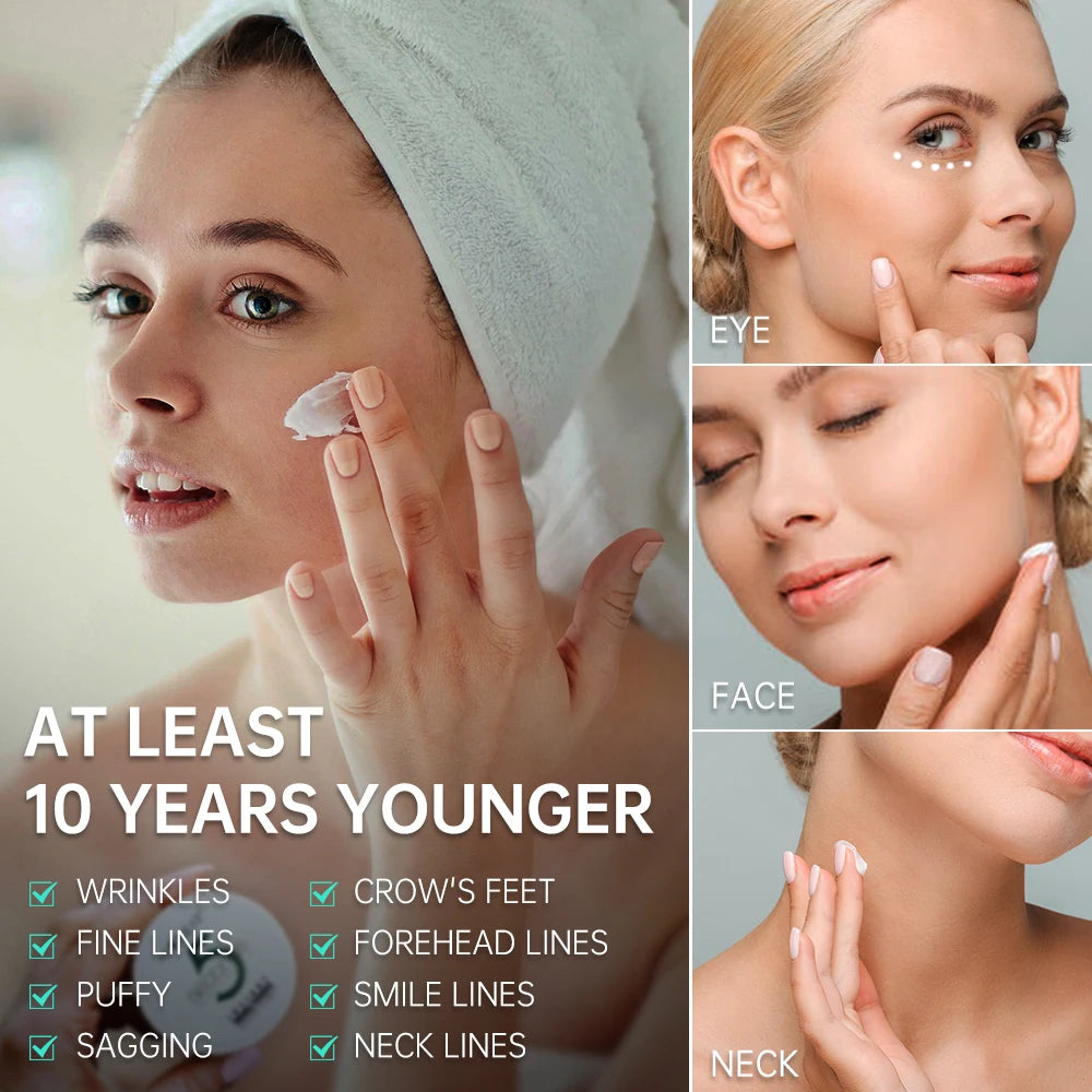 AUQUEST 5 Seconds Instant Anti Wrinkle Face Cream Peptide Anti Aging Lifting Firming Nourish Facial Cream Skin Care