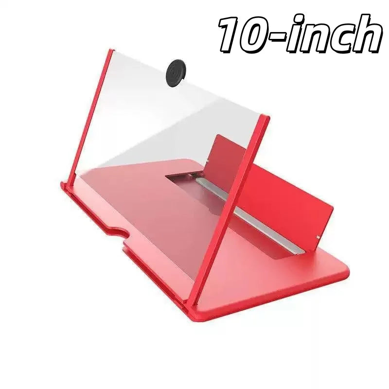 1pc Phone Screen Amplifier | HD Portable Movie Viewer with Drawer Storage for Videos & Games