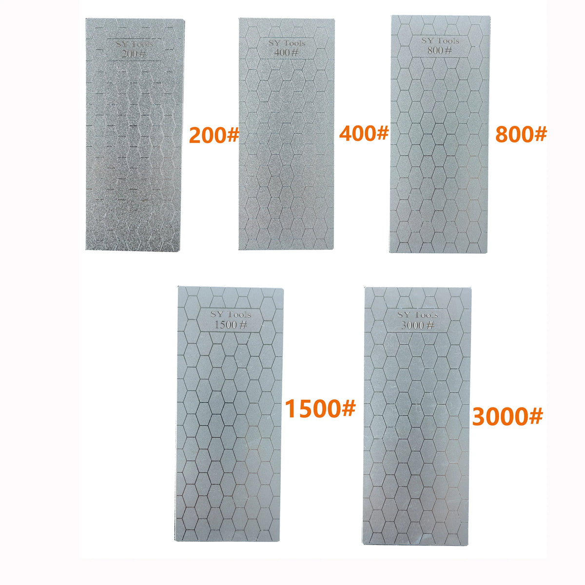 1 Set Diamond Honeycomb Pattern Sharpening Stone - Kitchen Tool Knife Grinding Ideal for Fast and Precision Sharpening