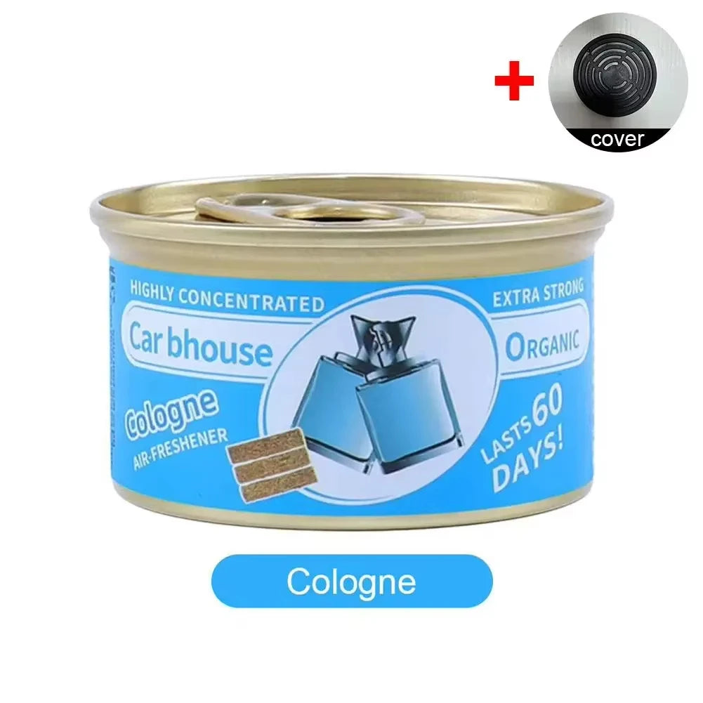 High-end Car Aroma Diffuser, Small Wooden Fragrance Canister, Car Perfume, Car Balm, Car Ornament