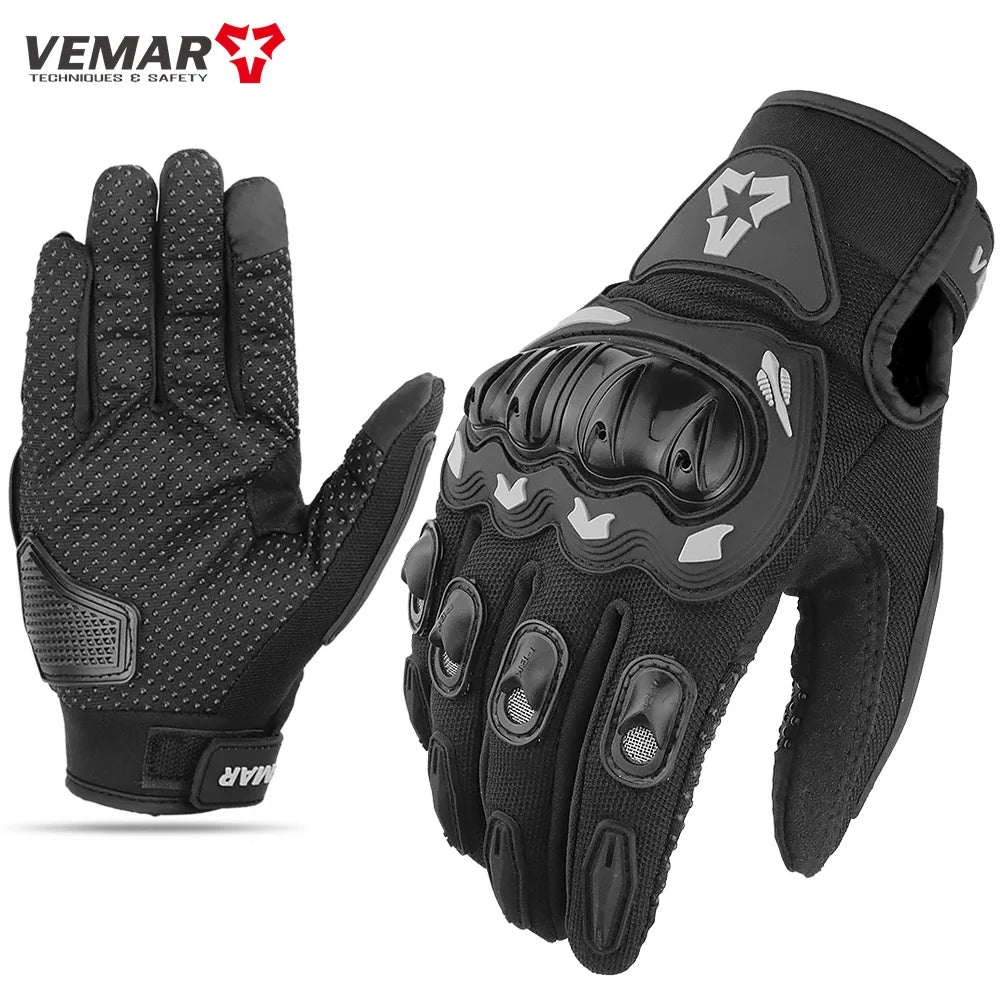 VEMAR Full Finger Motorcycle Gloves