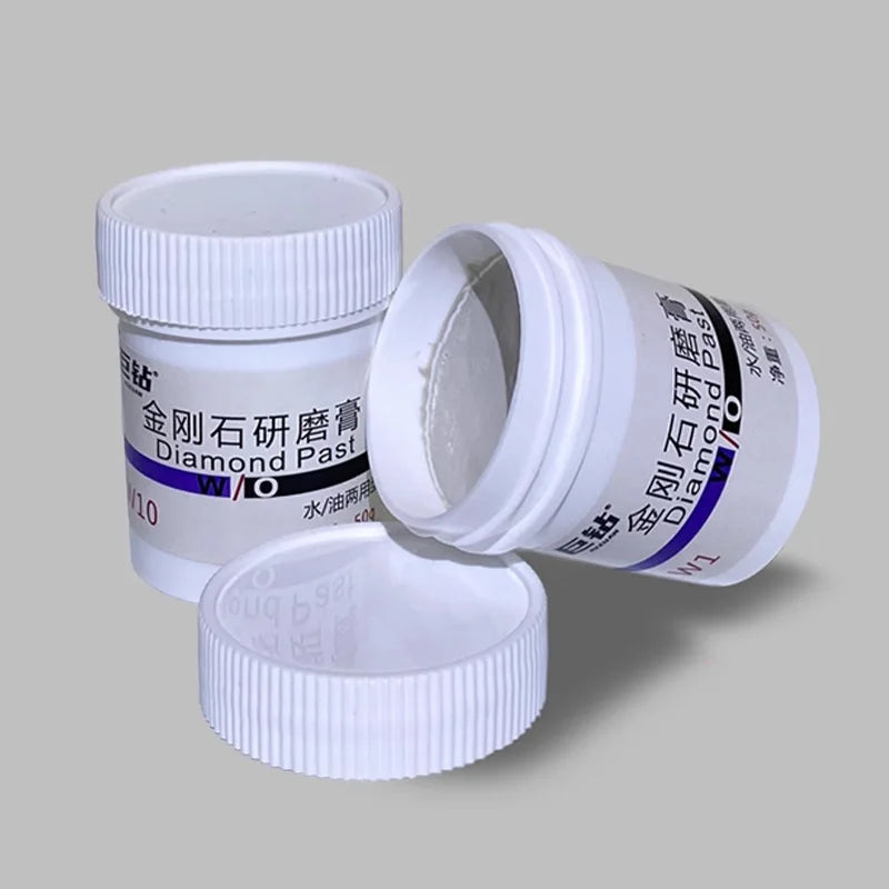 50g W0.18-60 Diamond Paste Compound Mold Die Mirror Polishing Lapping Syringes Micron Glass Jade Jewelry Metal Buffing Grinding
