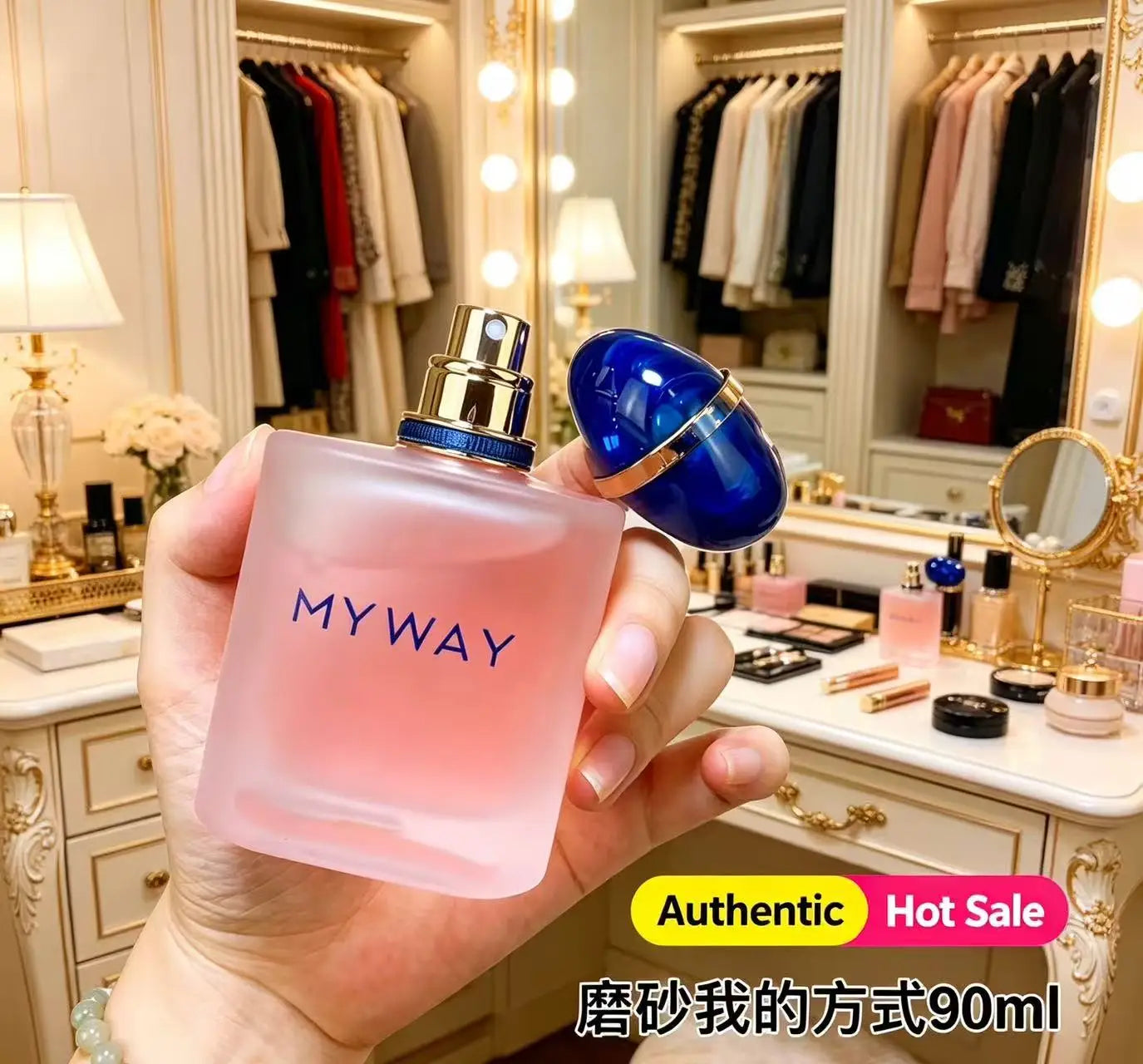 90ML Premium Brand Perfume My Way For Women High Lasting Desert Sand Aroma Elegant Eau De Parfum For Romantic Occasion
