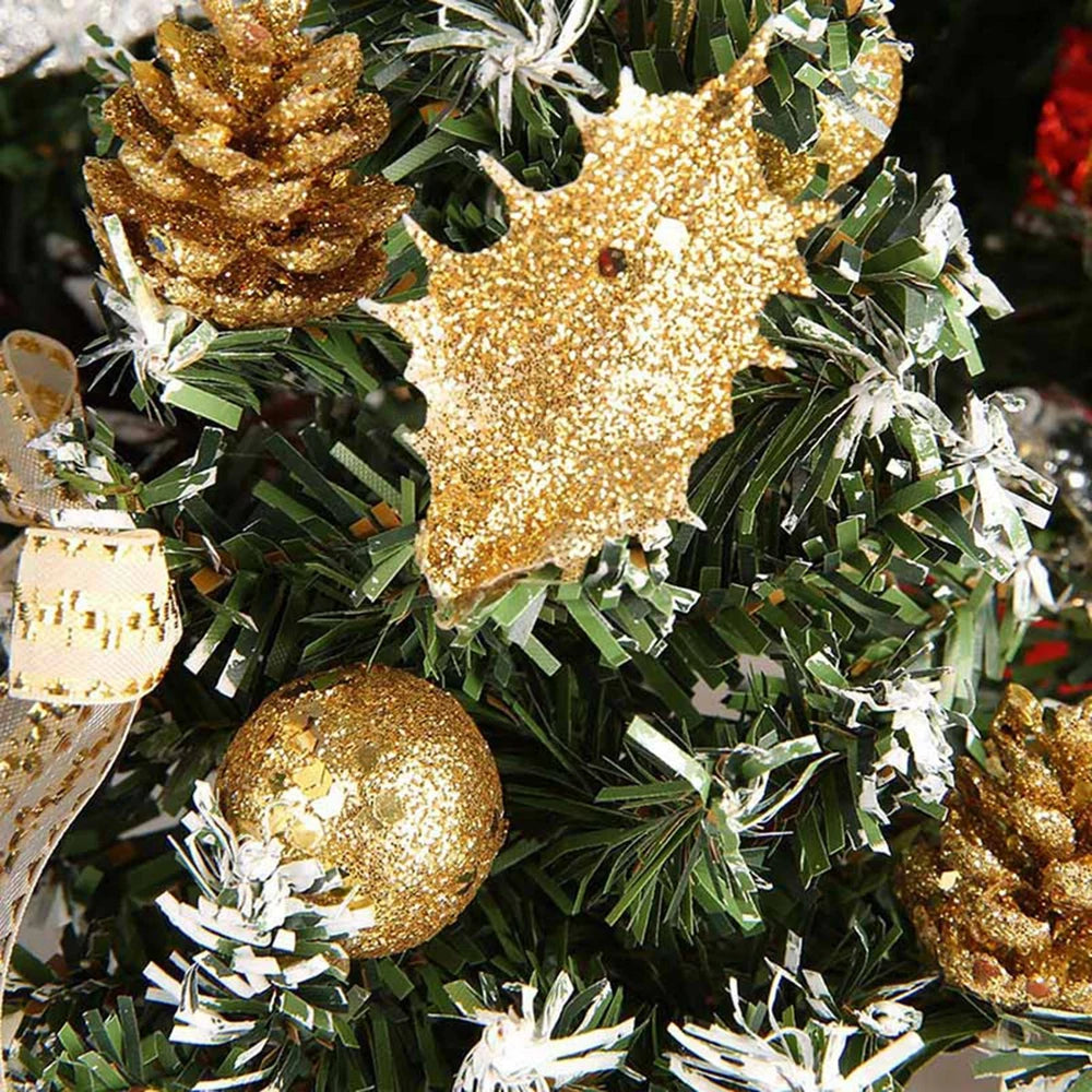 Table Mini Christmas Tree Decorations Children Home Bedroom Party 15/20/30/40cm Artificial Christmas Tree New Year Navidad Gift