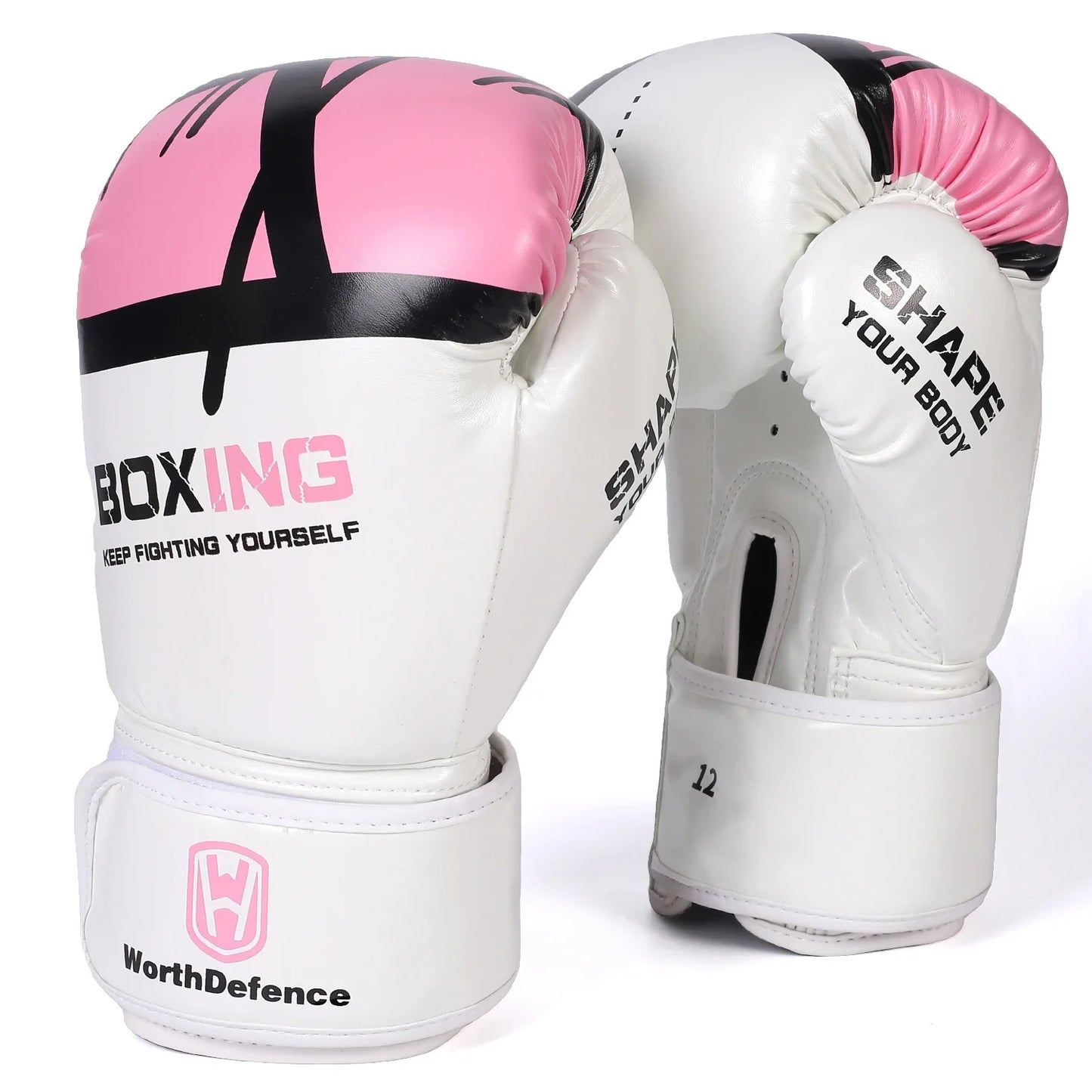 WOSWEIR-Unisex Adult Youth Boxing Gloves for Fitness Taekwondo Sanda Combat Training-Children's to Men's Size Options Available