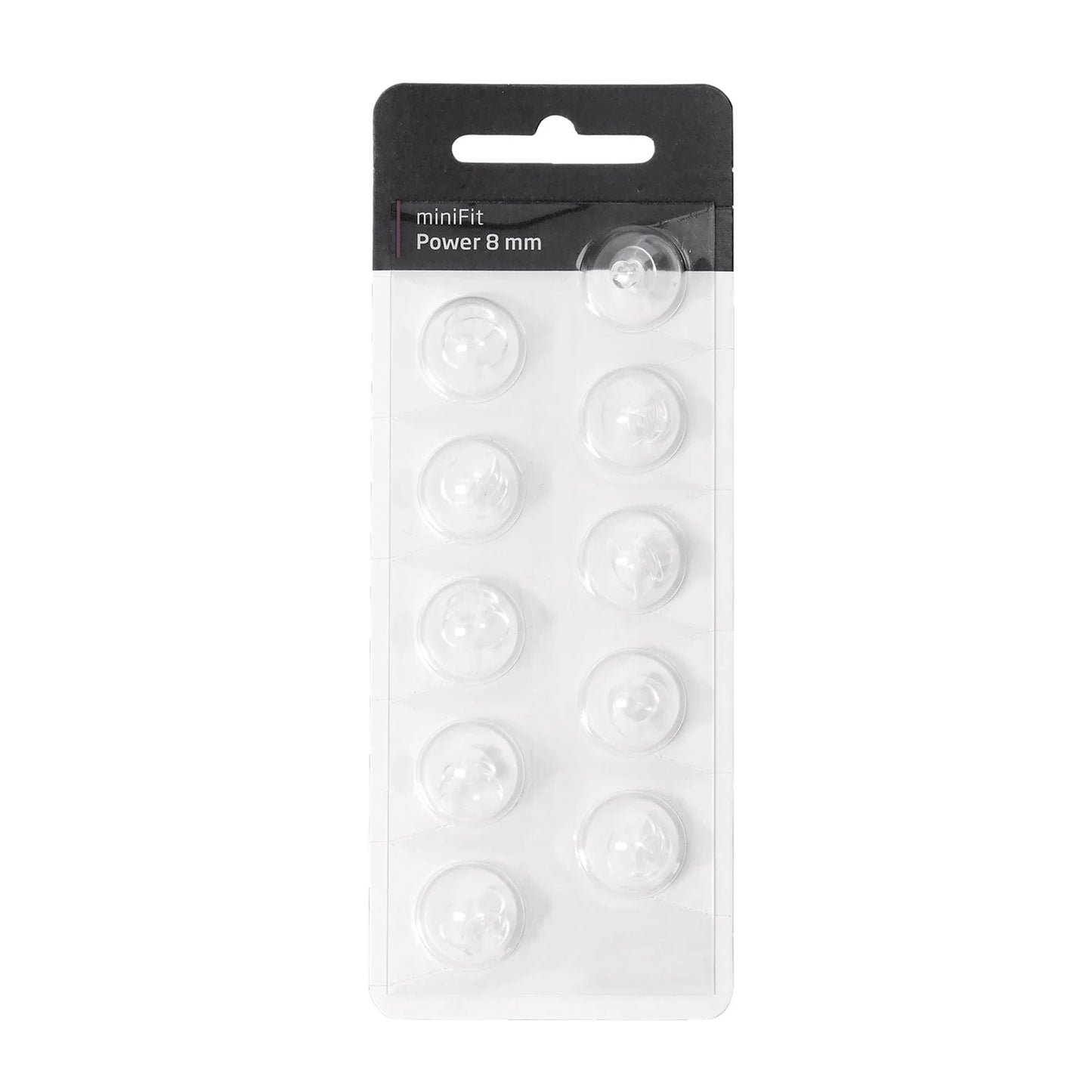Hearing Aid Domes for Oticon Replacements MiniFit Power Domes 6mm/ 8mm/ 10mm/ 12mm for Oticon Hearing Aid Universal Domes -10pcs