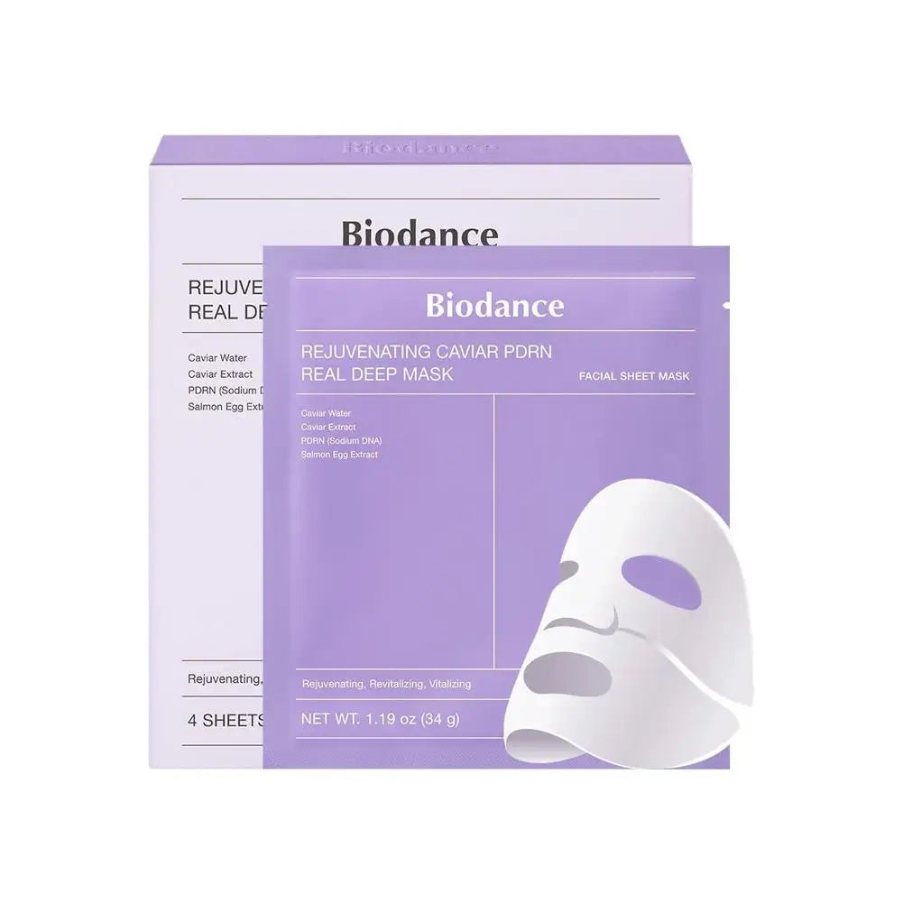 Korean Bio-Collagen Moisturizing Gel Mask Retinol Firming Enhance Skin Elasticity Shrink Pores Barrier Repair Facial Glowing