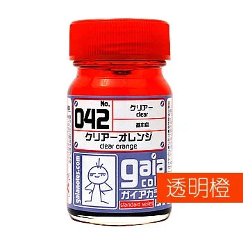 GAIA Paint 041~050 Clear Color Lacquer Paint 15ml Plastic Model Hand Coating Pigment for Model Hobby DIY Coloring