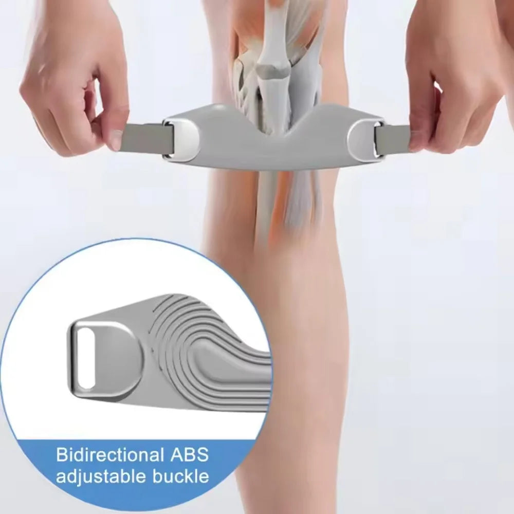 Patella Knee Strap Adjustable Silicone Patellar Tendon Support Strap Patella Knee Brace Reusable Patella Band Stability Support