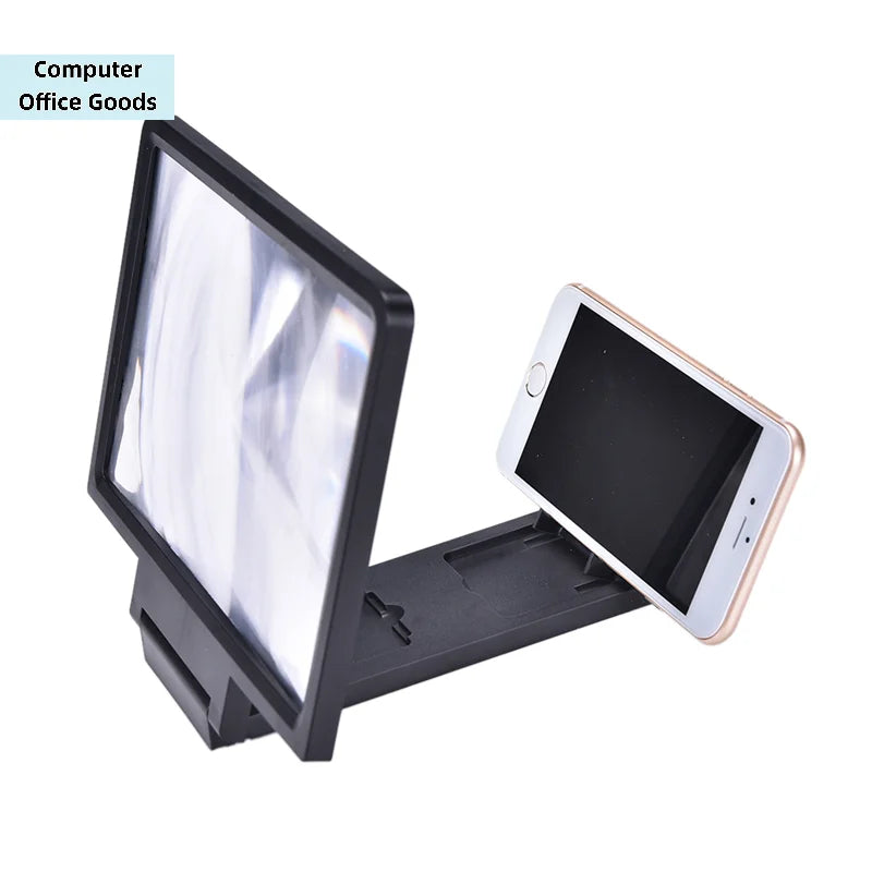 【Mobile Phone 3D Screen HD Video Amplifier Magnifying Glass Stand Popular】