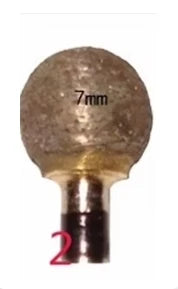 1pc Dental Lab Diamond Fully Sintered Burs 70 Coarse Grit Durable Grind or Polish Smoothly Shank:2.35mm