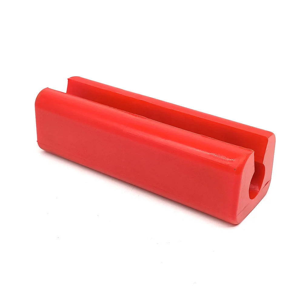 Outboard Tilting Trim Motor Bracket Red Polyurethane Outboard Motor Tilt Trim Support For Single Ram Tilt Systems