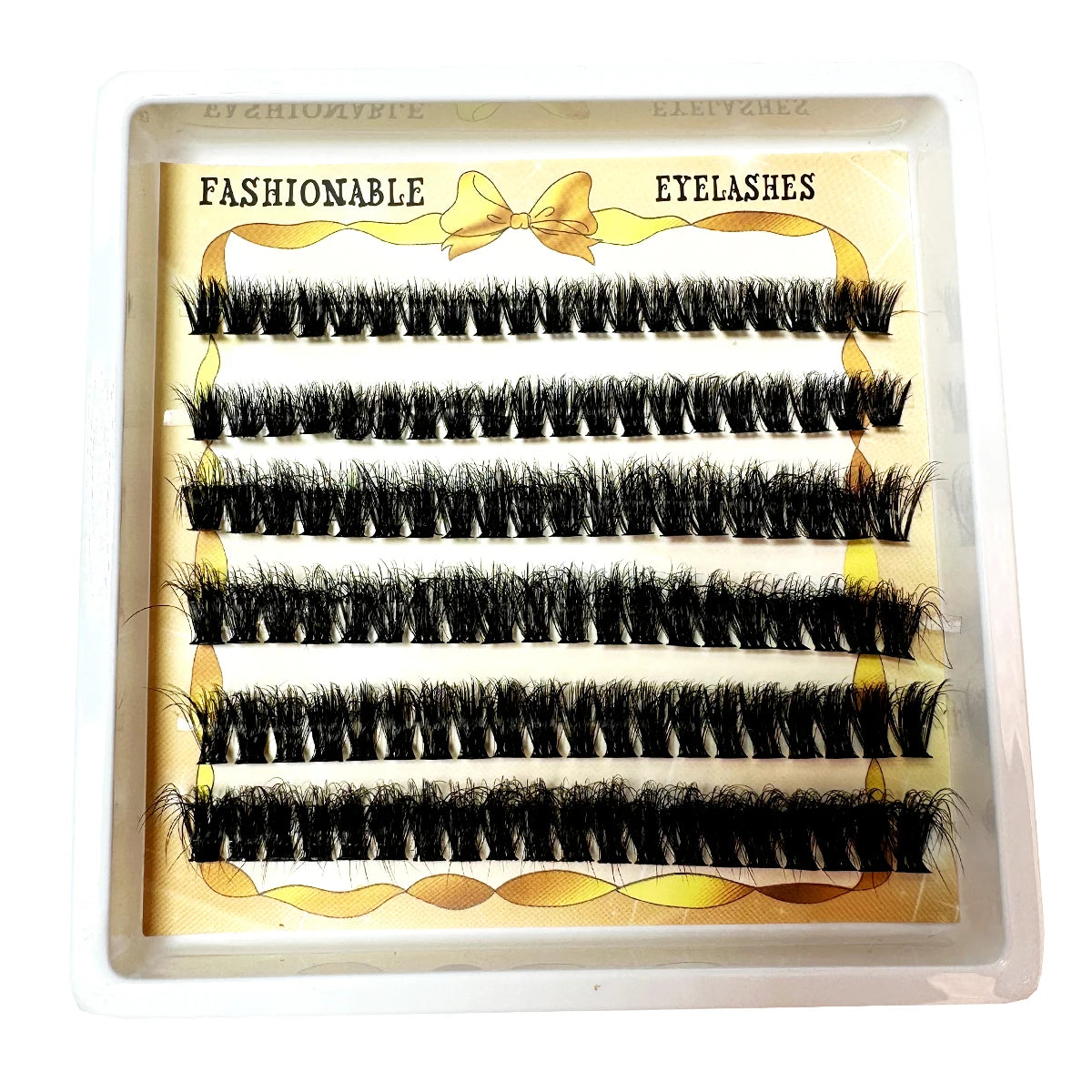 High-Capacity Individual Lashes 12/13/14mm Cluster Lashes Fluffy Natural Look DIY Eyelash Extension False Eyelashes Makeup