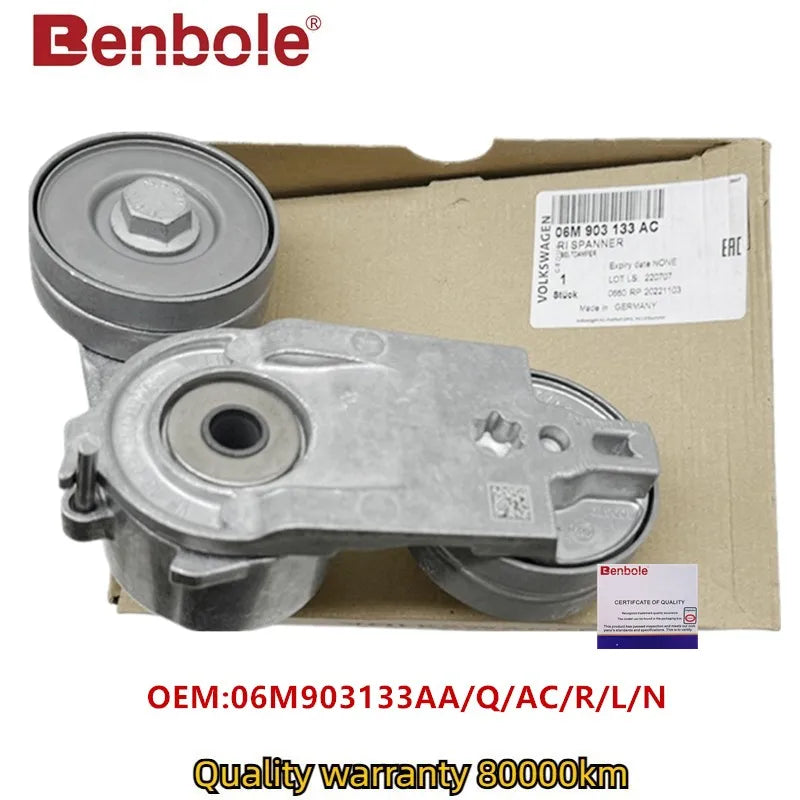 06M903133AA 06M903133Q 06M903133AC 06M903133R Engine Drive Belt Tensioner For AUDI Q7 3.0T 16-2025,A6 S6 A7 Q8 A8 3.0T 19-2025