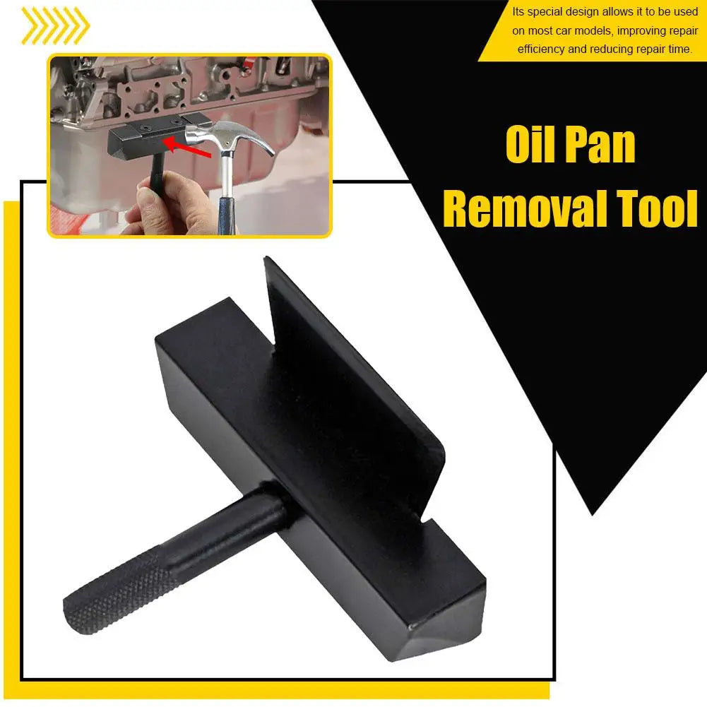 1pc Oil Pan Separator Tool Car Repair Tools Oil Pan Removal Tool Black Separator Volatile Pan Tools