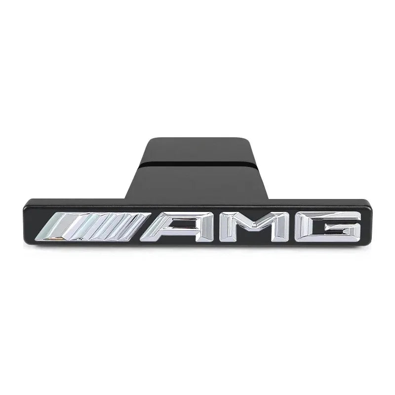 3D ABS Logo AMG Emblem Car Front Grille Badge Caps For Mercedes Benz GLC A B C E Class W204 W205 W212 W213 GT AMG Accessories