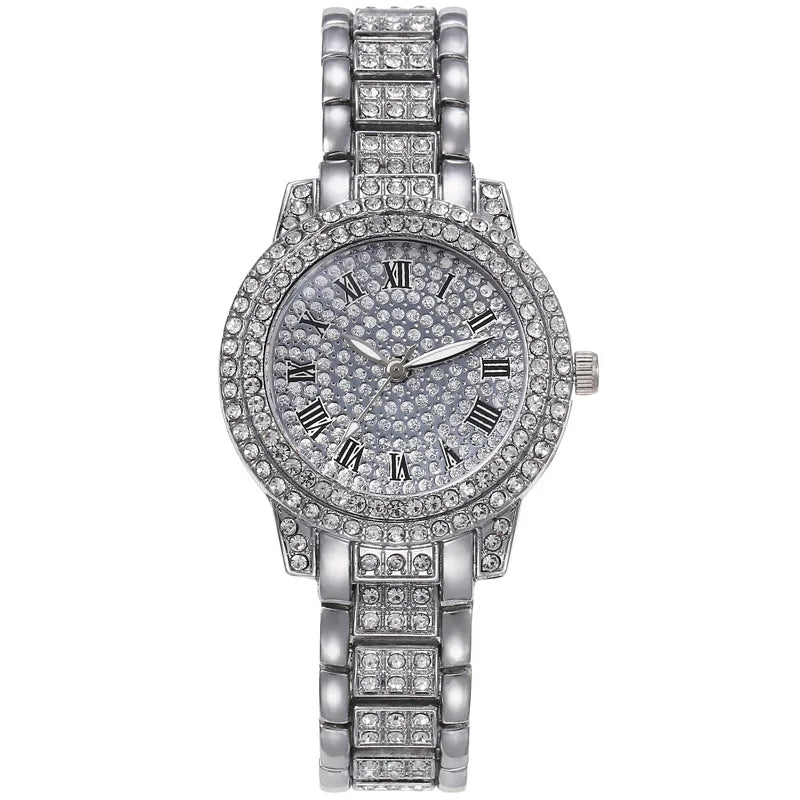Women's Luxury Crystal Exquisite Wristwatch Quartz Relogio Feminino Casual Ladies Watches Clock Montre Femme Mujer Female Saati