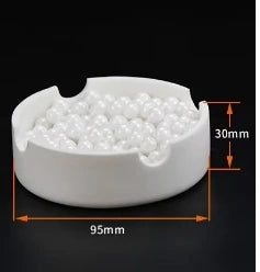 Dental Lab Square Round Shapes Sintered Crucible Sintered Disk Slotted  Crucible Dental Material