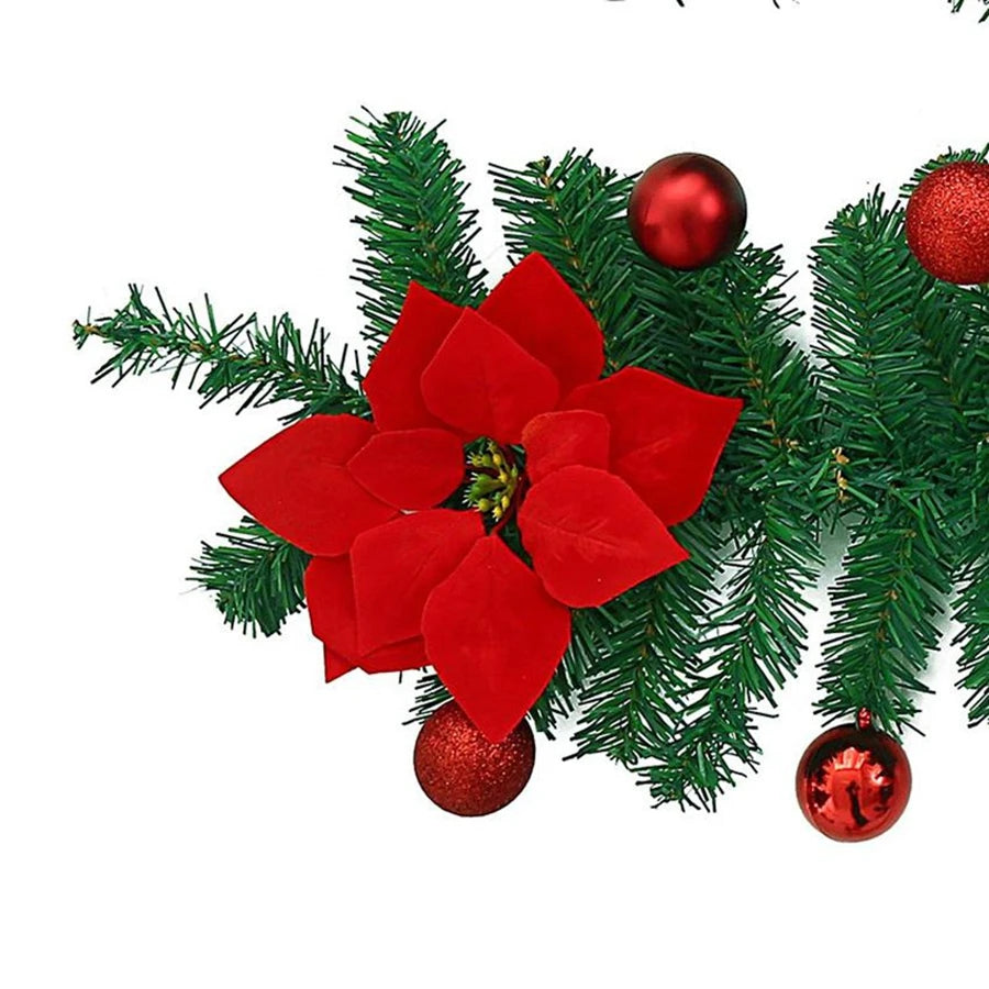 20/40 Pcs Artificial Flower Red Wedding Christmas Tree Party Garden Decor Home Table Vase Scrapbook Garden Archway Backdrop Wall