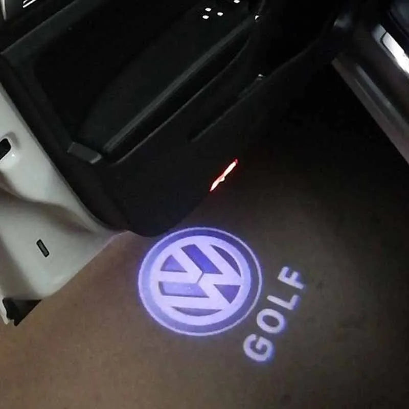 Hot Sale LED Car Door Logo Projector Light Accessories for VW R Golf 5 6 7 GTI GTD GTE CC Passat B6 B7 B8 B9 C6 C7 C8 Tiguan