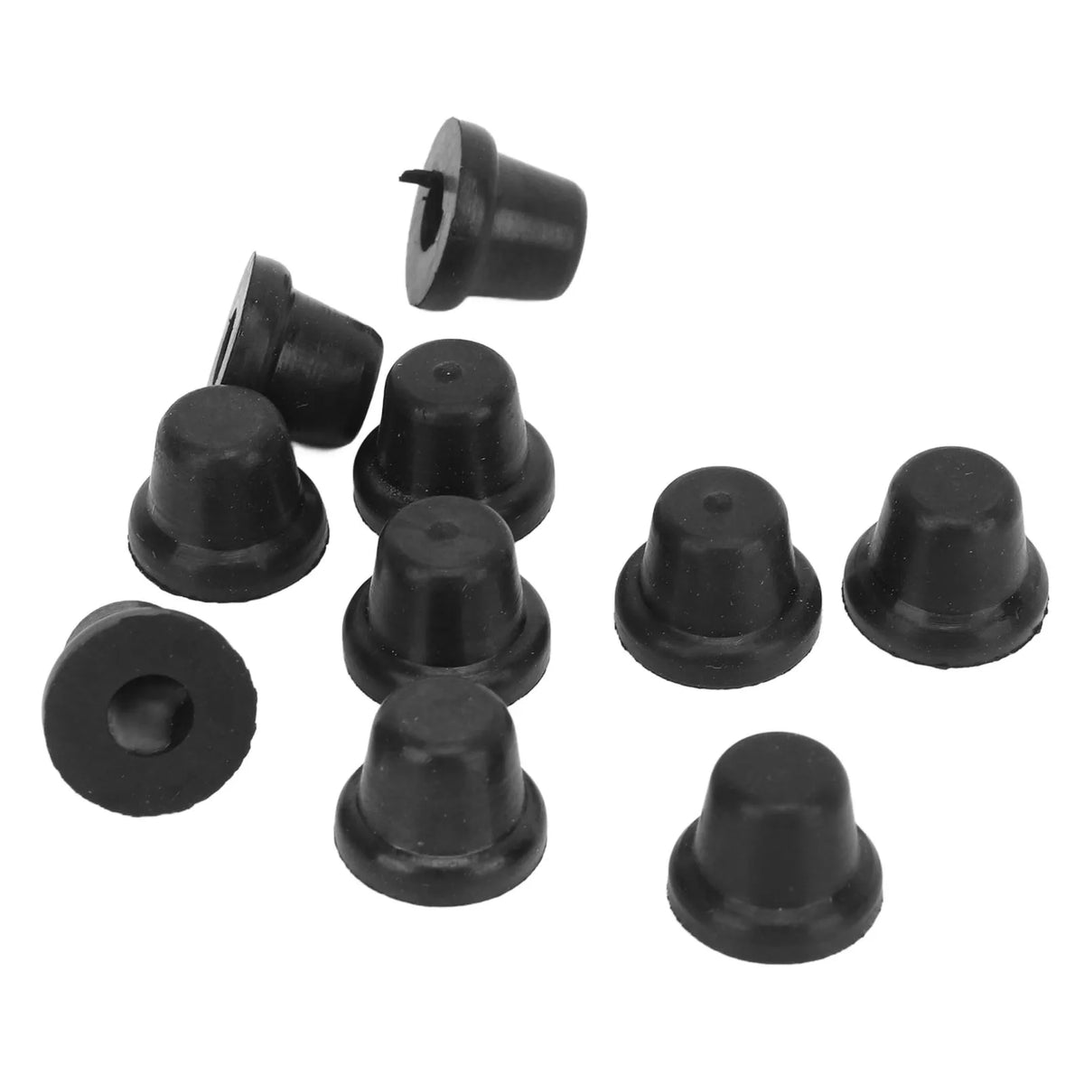 10PCS Rubber Bleed Nipple Covers Wearproof Bleeder Screw Covers Durable Brake Bleeder Screw Caps for Cars Motor Bikes Machines