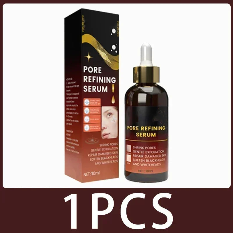 Pore Shrink Face Serum Remove Blackheads Acne Acidity Oil Control Repair Essence Moisturizing Nourish Pores Firming Facial Care