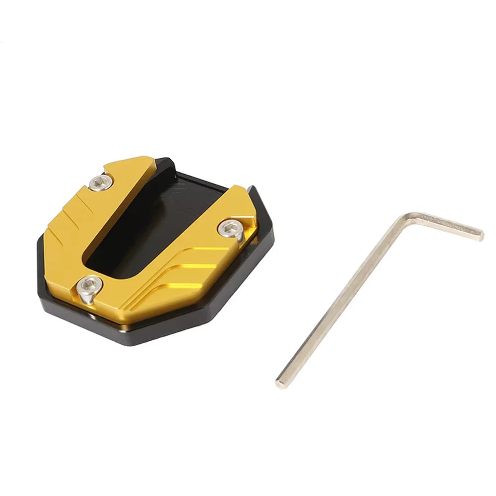 Motorcycle Bikes Kickstand Extender Foot Side Stand Extension Foot Pad Support Plate Motorcycle Accessories NEW 2026
