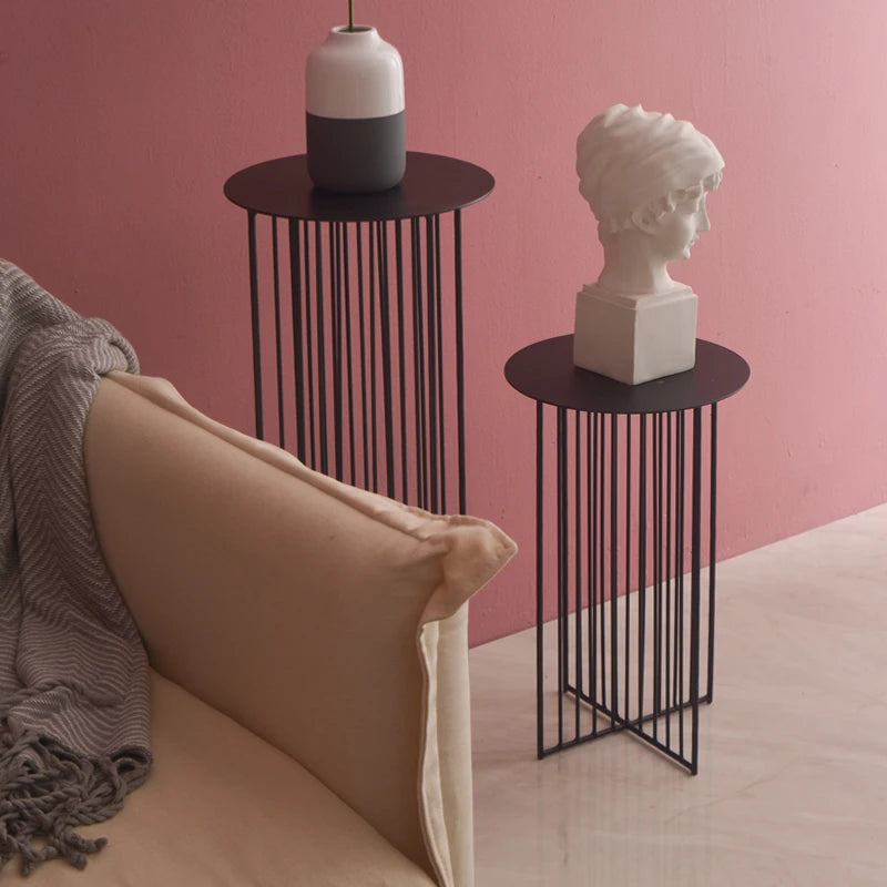 Wrought iron floor-to-ceiling flower stand tall plant stand living room flower shop flower pot
