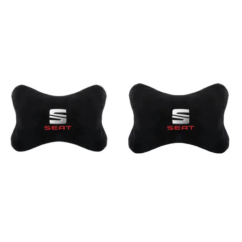 Car Headrest Lumbar Rest Cushion Neck Support Neck Pillow for Seat Leon IBIZA Arona Arosa Ateca Cordobe Exeo Mii Tarraco Leon