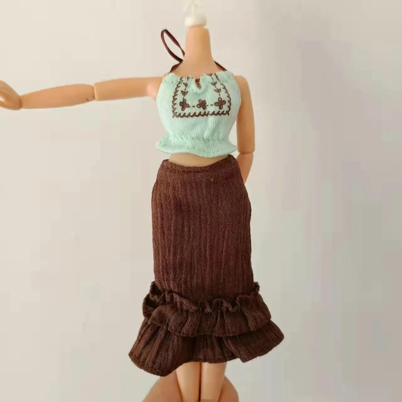 matched suit clothes for doll Official clothes fashion and cool doll clothes rare clothes gift for girl