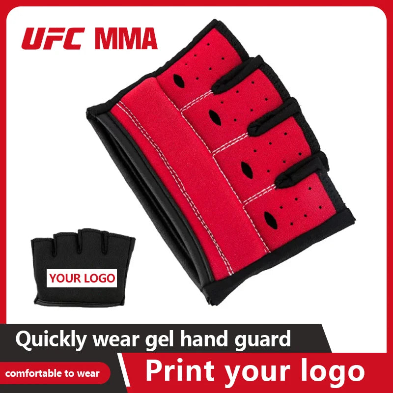 MMA boxing gloves UFC finger joint boxing gloves boxing Sanda combat peak gel Taekwondo Sanda boxing gloves customizable Logo